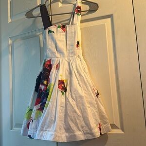 Jottum Sipke sea rose twirl dress